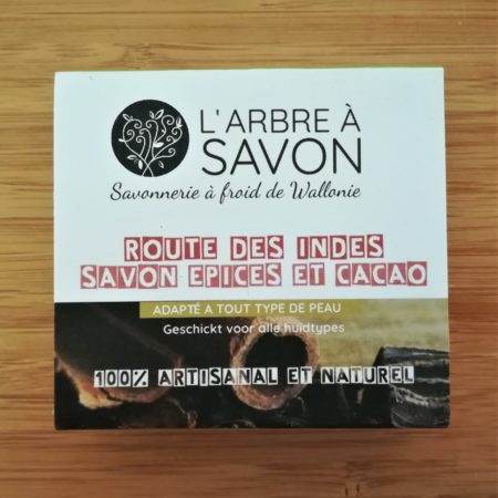 Savon "Route des Indes" aux épices et cacao