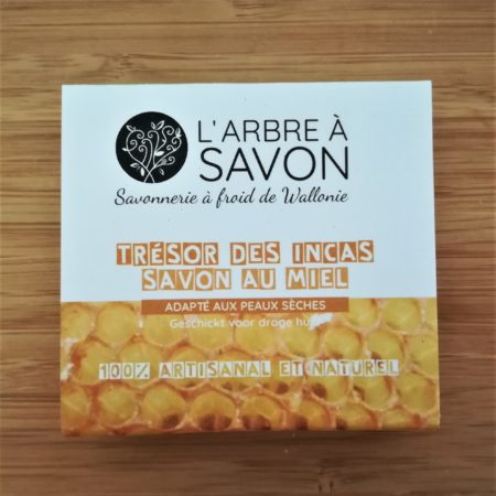 Savon "Trésor des Incas" au miel (idéal pour peaux sèches)