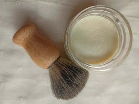 Savon à barbe solide Ylang-ylang et pamplemousse - 75g.