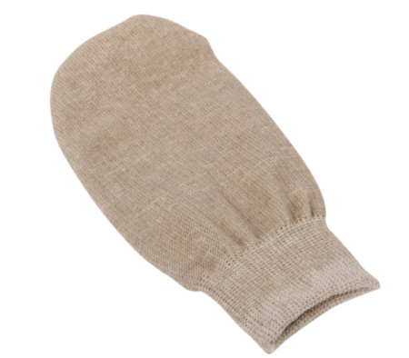Gant de massage (sisal, chanvre et lin)